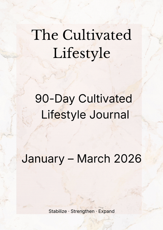 90-Day Cultivated Vision Journal